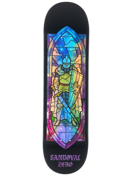 Zero Sandoval Knight Stained Glass Deck 8.25 x 31.9
