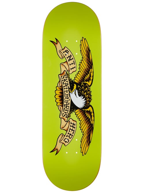 Anti Hero Skateboard Deck Classic Eagle 8.75 - 7-Ply Maple With Black Diamond Griptape