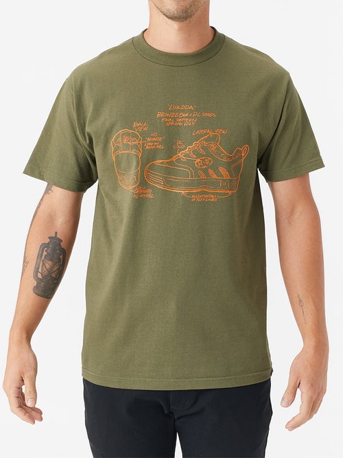 Dc X Bronze 56k Lukoda T Shirt Skate Warehouse