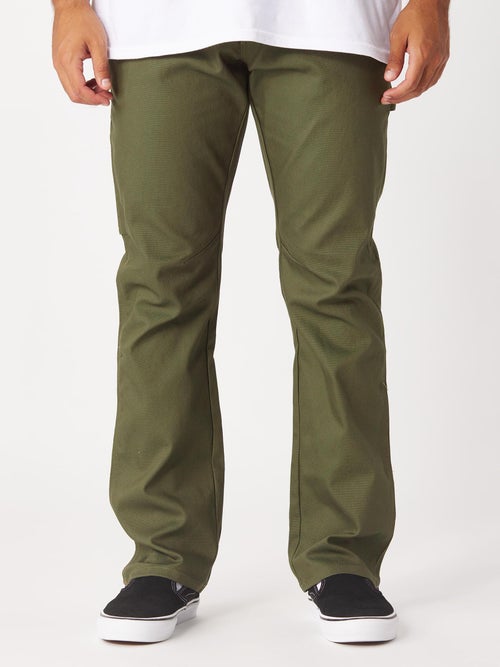 Dickies Relaxed Duck Carpenter Pants Military Green - Warehouse