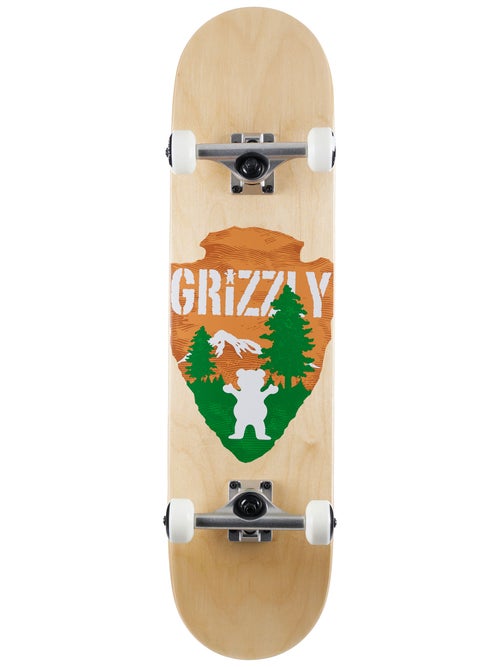 Dwell skitse fattige Grizzly National Treasure Complete 8.0 x 31.63 - Skate Warehouse