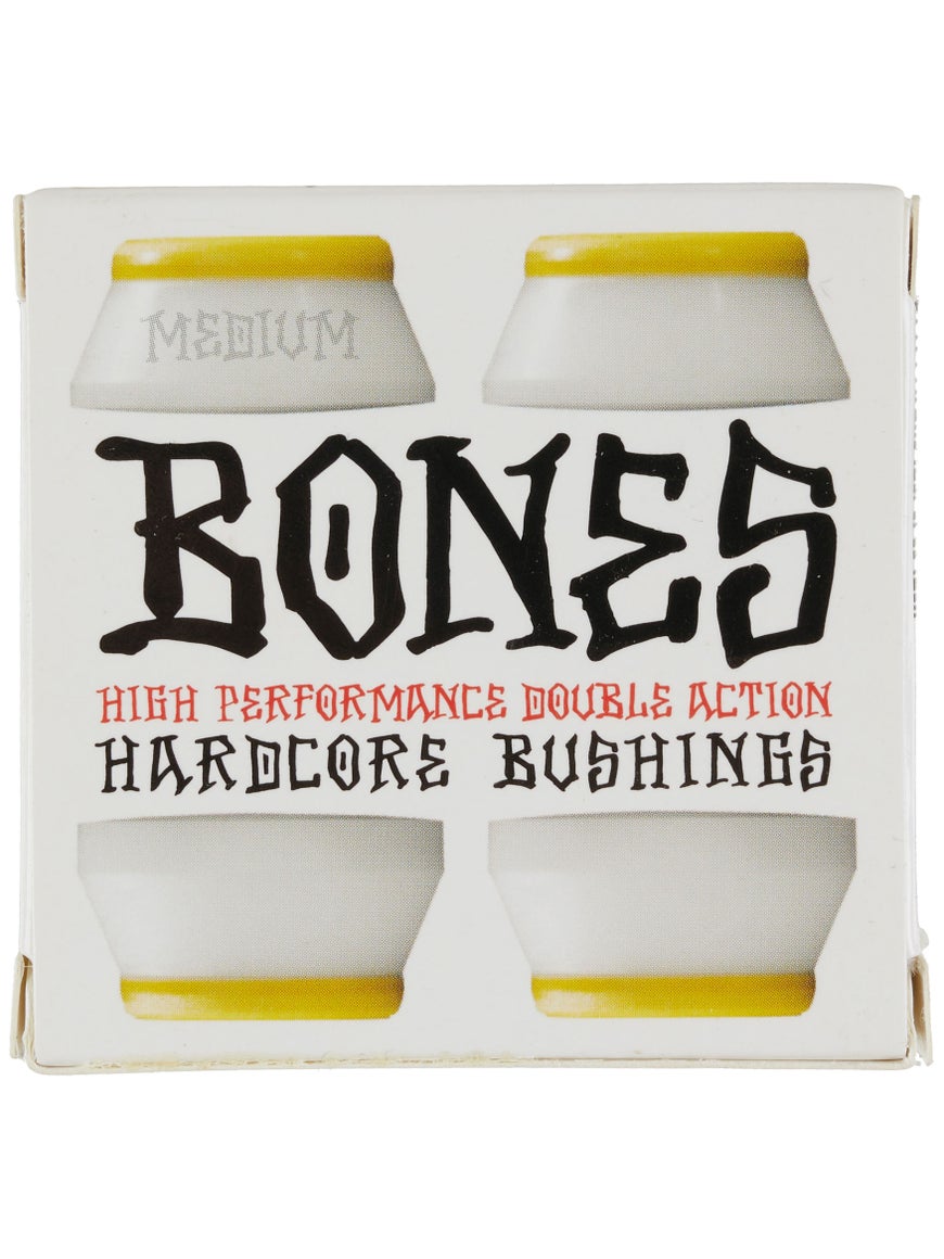 Bones Hardcore Bushings Medium (2 Trucks) White