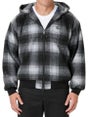 Adidas Gonz Plaid Jacket Black