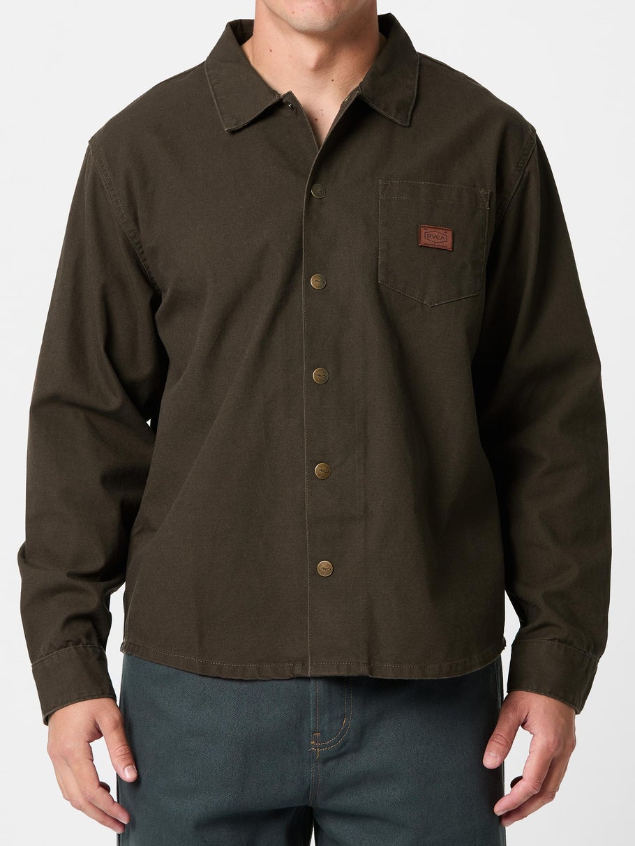 RVCA Chainmail Overshirt Skate Warehouse