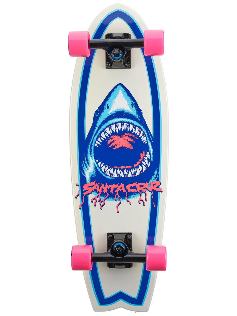 Santa Cruz Speed Wheels Shark Complete 8.81 x 27.69 Skate Warehouse