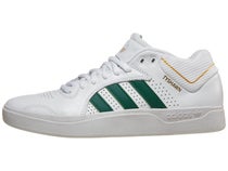 Adidas Tyshawn Shoes White/Dk Green/Bluebird