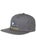 Anti Hero Lil Pigeon Snapback Hat Charcoal/Yellow