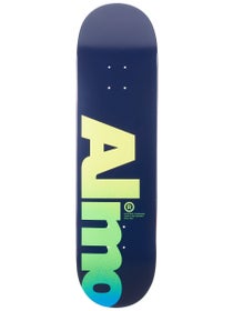 Almost Fall Off Logo Blue Deck 8.5 x 32.2
