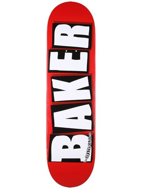 Baker Brand Logo White Deck 8.25 x 31.875