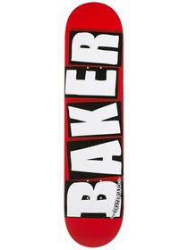 Baker Brand Logo White Mini Deck 7.3 x 29.5