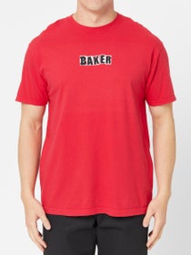 Baker Brand Logo Wash T-Shirt Red