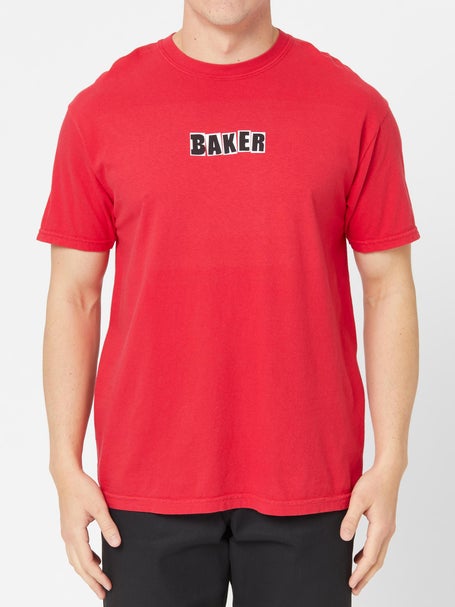 Baker Brand Logo Wash T-Shirt\Red