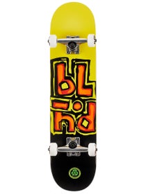 Blind OG Stacked Blk/Yellow Sft Wheel Complete 7.5x31.1