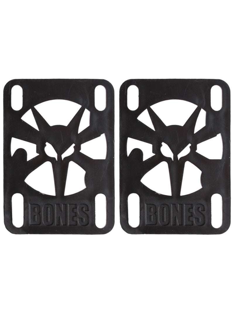 two per pack BONES Skateboard Risers 1/8" Riser Pads 