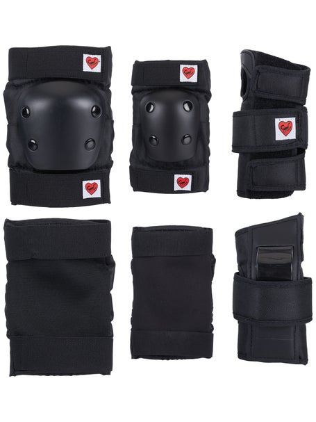 Bullet Junior Safety Set (knee/elbow/wrist) Black
