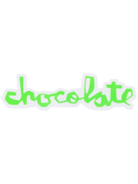 Chocolate Chunk 5 Sticker Green