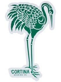 Cortina Crane Sticker