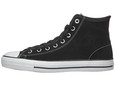 Converse CTAS Pro Hi Shoes\Black/Black/White Suede