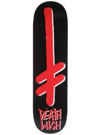 Deathwish Gang Logo Black/Red Deck 8.25 x 31.5