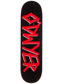 Deathwish O'Dwyer Gang Name Blk/Red Deck 8.5 x 32