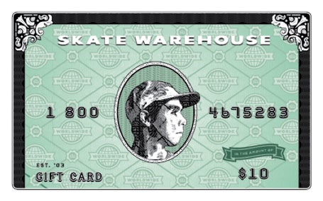 Skate Warehouse Gift Cards