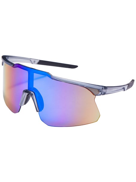 Glassy Cooper Polarized Sunglasses\Clear Gry/Grn Mirror
