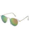 Glassy Klein Sunglasses Clr/Pnk Mirror Polarized