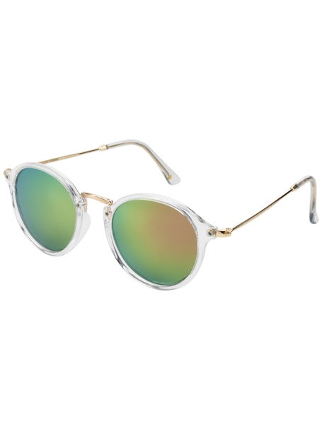 Glassy Klein Sunglasses\Clr/Pnk Mirror Polarized