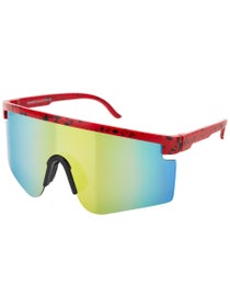 Glassy Mojave Polarized Sunglasses Red/Yellow Mirror
