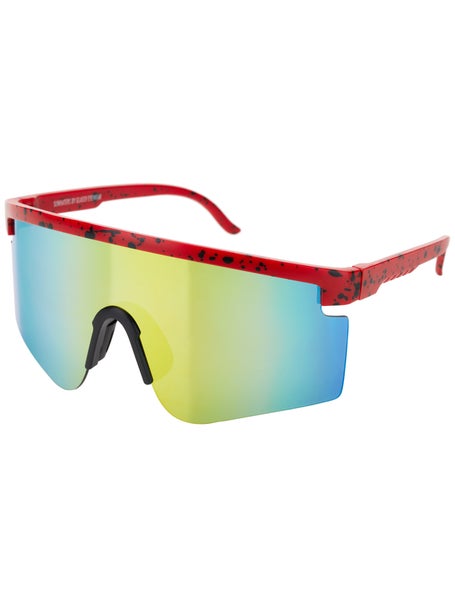 Glassy Mojave Polarized Sunglasses\Red/Yellow Mirror
