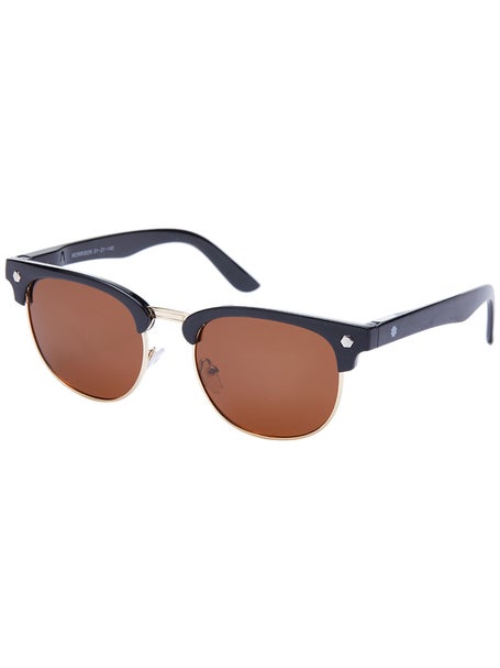 Glassy Morrison Polarized Sunglasses\Black/Brown