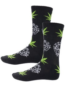 HUF x Cypress Hill Compass Plantlife Crew Socks
