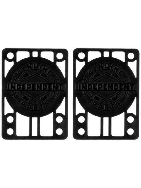 Independent Riser Pads 1/8\ Black