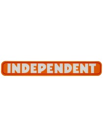 Independent Bar Logo 6" Sticker Orange