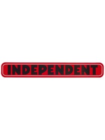 Independent Bar Logo 6" Sticker Red