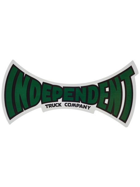 Independent Span Logo 6 Sticker\ reen