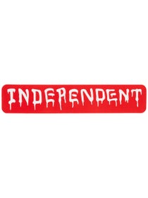 Independent Vandal 6" Sticker Red