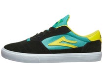 Lakai Youth Cambridge Shoes Black/Teal Suede