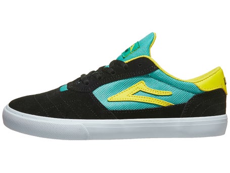Lakai Youth Cambridge Shoes\Black/Teal Suede