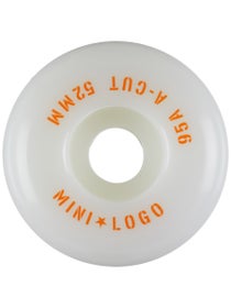 Mini Logo A-Cut "2" White 95A Hybrid Wheels