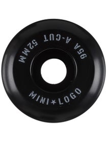Mini Logo A-Cut "2" Black 95A Hybrid Wheels