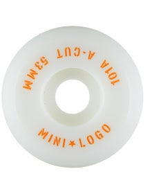 Mini Logo A-Cut "2" White 101a Wheels