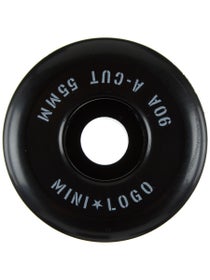 Mini Logo A-Cut "2" Black 90A Hybrid Wheels