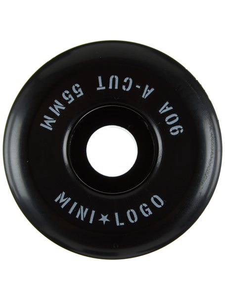 Mini Logo A-Cut 2 Black 90A Hybrid Wheels