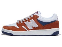 New Balance Numeric 480 Shoes Orange/White