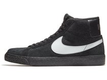Nike SB Blazer Mid Shoes Black/White-Black-Black