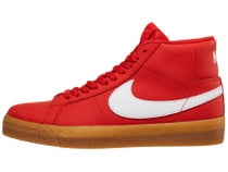 Nike SB Blazer Mid ISO Shoes University Red/White-Wht