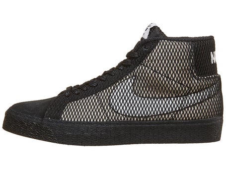 Nike SB Blazer Mid Shoes\White/Black-Wht-Black