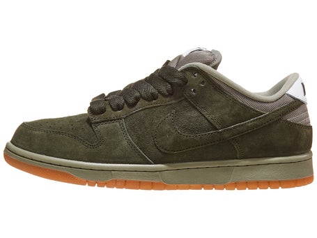 Nike SB Dunk Low Pro B Shoes\Sequoia/Lt Army-White