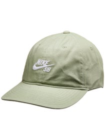Nike SB Club Cap Hat Oil Green/White